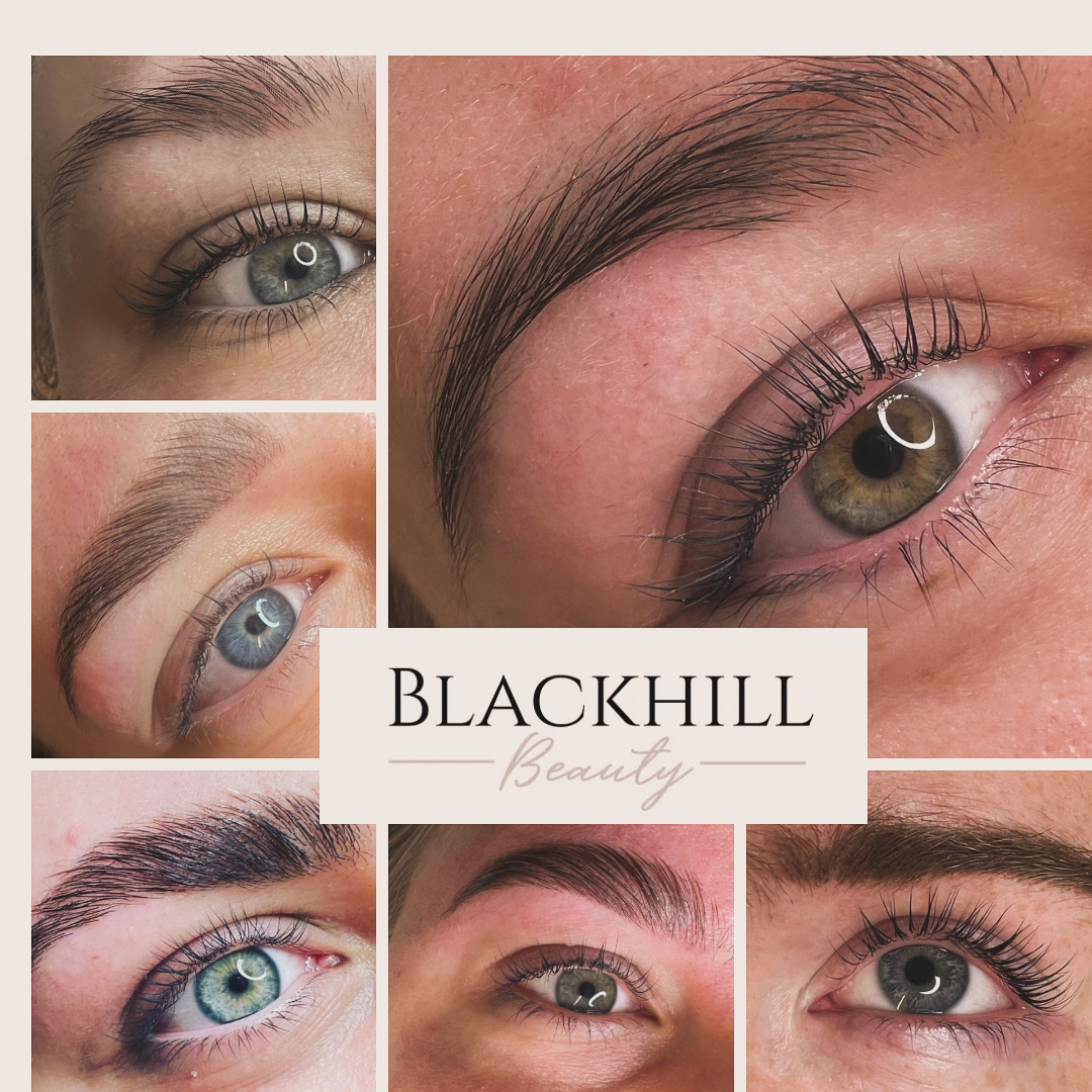 Blackhill Beautyn ripsien ja kulmien hoitotuloksia